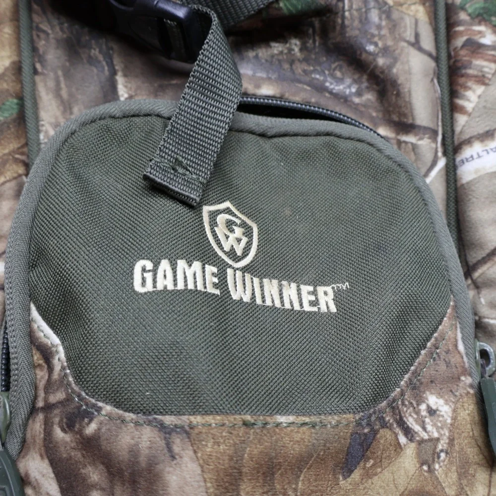 Game Winner Backpack Mens OS Realtree Camo Rugged Utility Hunting Hiking Outdoor